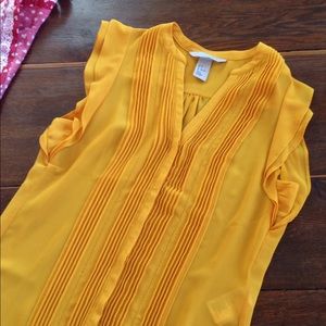 H&M Yellow Blouse